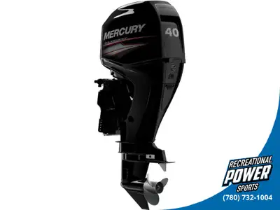 Repower your boat with a brand new 40ELPT motor from Mercury! 40HP Electric start Power Trim Long sh...