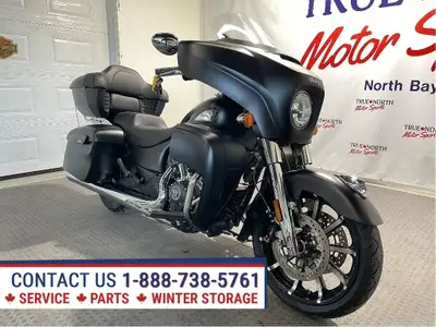 Canadian Thunder Black Smoke Roadmaster Dark Horse at True North Motor Sports has just 17,788 kms. T...