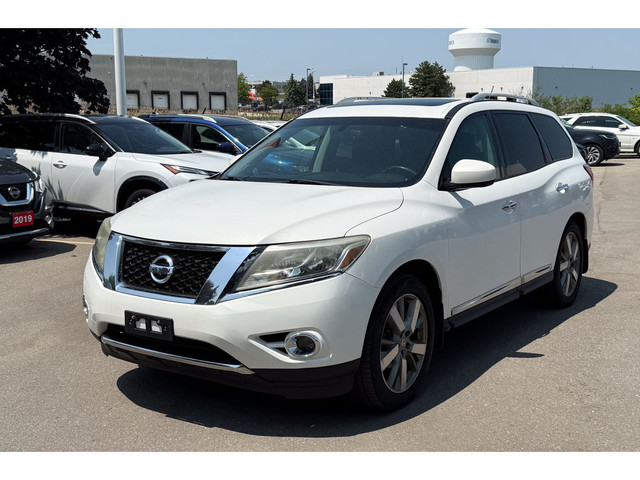 2013 Nissan Pathfinder SL As-Is/cloth Interior/FWD/AM/FM stereo/ in Cars & Trucks in City of Toronto - Image 4