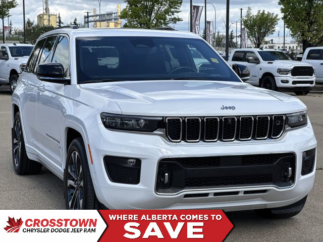 2023 Jeep Grand Cherokee Overland | Massage Seats | Sunroof in Cars & Trucks in Edmonton