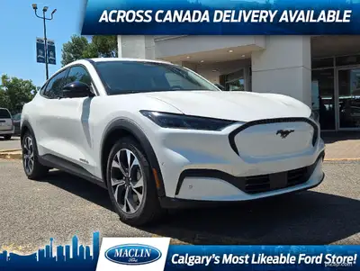 This brand new STAR WHITE METALLIC 2024 FORD MUSTANG MACH-E SELECT is powered by a 72KWH USABLE BATT...