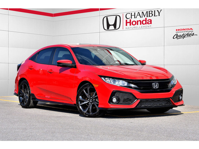  2019 Honda Civic Hatchback Sport +jantes +toit in Cars & Trucks in Longueuil / South Shore