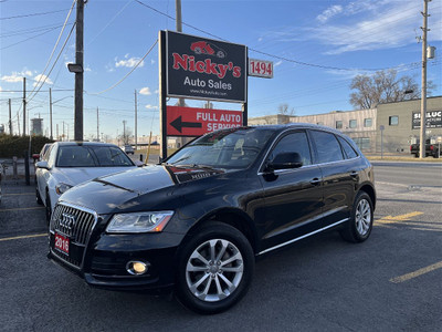 2016 Audi Q5 2.0T PROGRESSIV - NAVI - R.CAM - PANO ROOF!