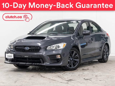 2020 Subaru WRX AWD w/ Apple CarPlay & Android Auto, Bluetooth, 