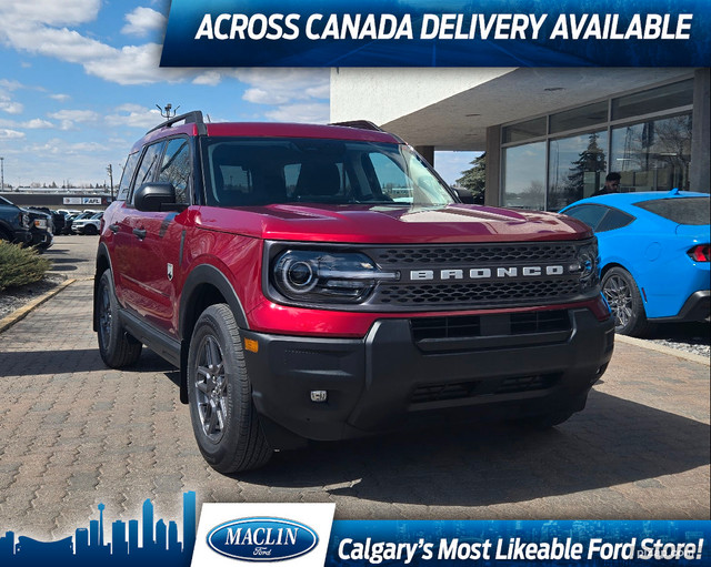 2025 Ford Bronco Sport BIG BEND | CONVENIENCE PKG | REVERSE CAM  in Cars & Trucks in Calgary