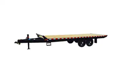 2025 Canada Trailer Straight Deck Series 102X20-14K GVWR 15120lbs with a cargo capacity of 11490lbs...