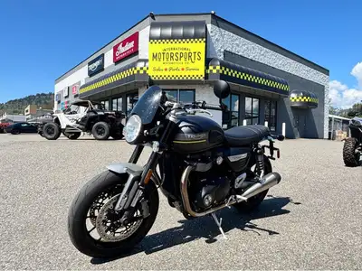 New rear tire being installed not pictured. excellent condition Speed Twin Engine Type: Liquid coole...
