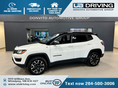 2021 Jeep Compass Trailhawk FACTORY REMOTE START, HEATED STEE...