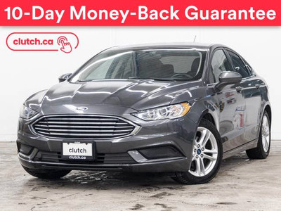 2018 Ford Fusion SE w/ Rearview Cam, Bluetooth, Nav