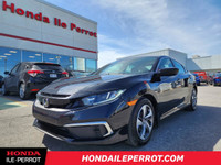 2019 HONDA CIVIC LX * MANUELLE, SIEGES AVANT CHAUFFANTS, BLUETOO