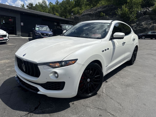 2018 Maserati Levante S GranSport WHITE ON RED! BLACK ALLOYS!... in Cars & Trucks in Sudbury