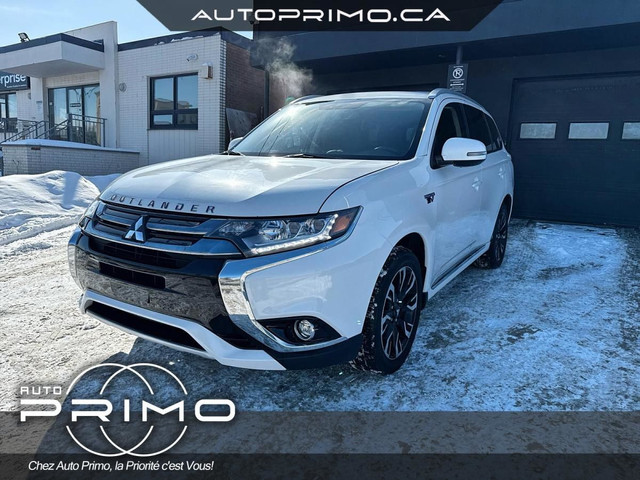 2018 Mitsubishi Outlander PHEV SE S-AWC Cuir Toit Ouvrant Nav Ca in Cars & Trucks in Laval / North Shore