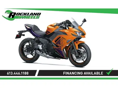2025 Kawasaki NINJA 650 La Kawasaki Ninja 650 2025 est une moto sportive dynamique, équipée d’un mot...
