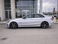 2018 Mercedes-Benz C-Class C 300 4MATIC® Iridium Silver Metallic PREMIUM PACKAGE SPORT PACKAGE 4MATI... (image 4)