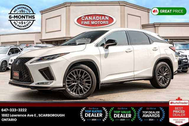 2021 Lexus RX RX 350 F-SPORT ONE OWNER NAVI RED INT LDW in Cars & Trucks in City of Toronto - Image 2