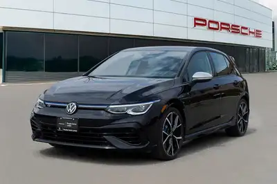 Very Clean Vw Golf R Recently Traded In At Porsche Centre London. Finished In Deep Black Pearl, This...