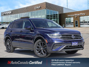 2024 Volkswagen Tiguan Comfortline | Leather | CarPlay | Wireless Charging |S