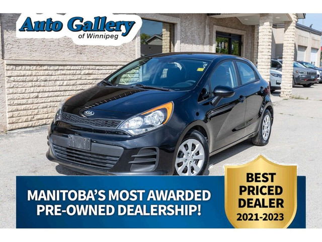 2017 Kia Rio HATCH BACK | HEATED SEATS | RADIO | MANITOBA CAR! in Cars & Trucks in Winnipeg