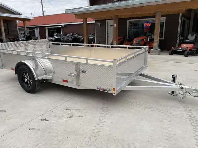 2025  All Aluminum Enbeck 6x12 BiFold Ramp in Cargo & Utility Trailers in Mississauga / Peel Region - Image 3