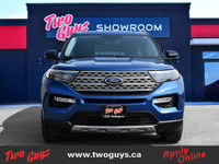 2021 Ford Explorer Limited Atlas Blue Metallic *REMOTE START*, *PANORAMIC ROOF*, *NAVIGATION*, *BLUE... (image 2)