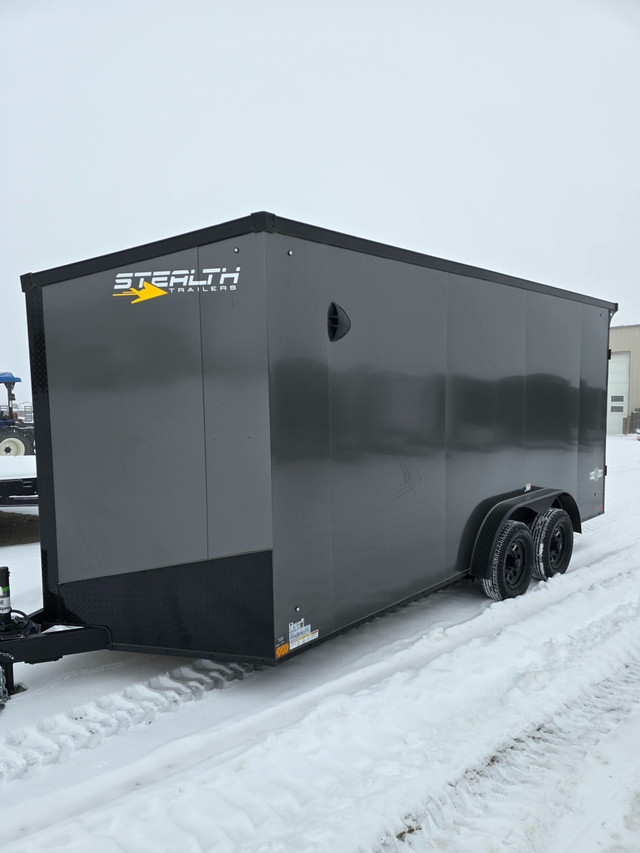 Stealth Mustang *** 7.5x16*** Black-Out Package in Cargo & Utility Trailers in Calgary - Image 2