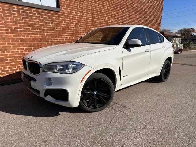 2016 BMW X6 Certified, White on Red Leather, xDrive35i in Cars & Trucks in Oakville / Halton Region - Image 2