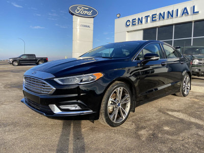 2018 Ford Fusion Titanium AWD Black