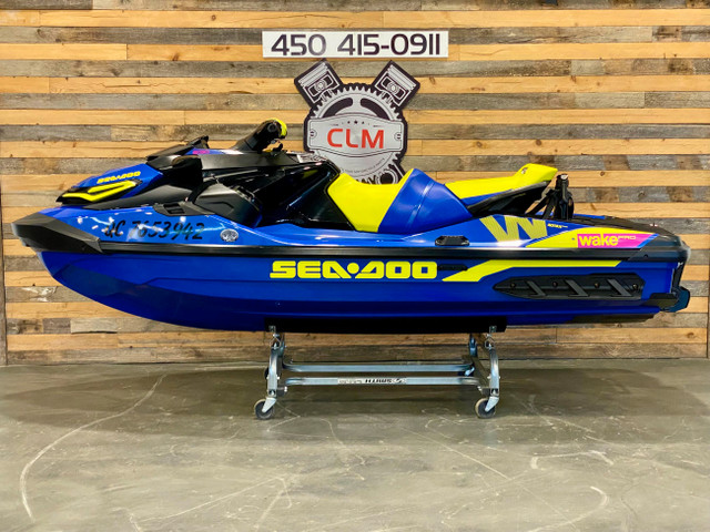2021 BRP SEA-DOO WAKE PRO 230 H.P 3 PLACES + AUDIO + IBR + VTS / in Personal Watercraft in Laval / North Shore - Image 4