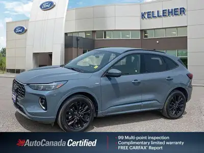 Experience the versatility and efficiency of this 2023 Ford Escape ST-Line Elite, boasting a powerfu...
