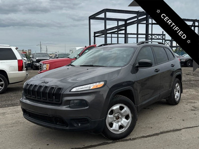 2017 Jeep Cherokee Sport CERTIFIED|| FINANCING AVAILABLE||