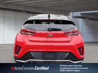 Recent Arrival! Veloster Turbo, Racing Red w/Black Roof, Black Leather, Air Conditioning, Alloy whee... (image 5)