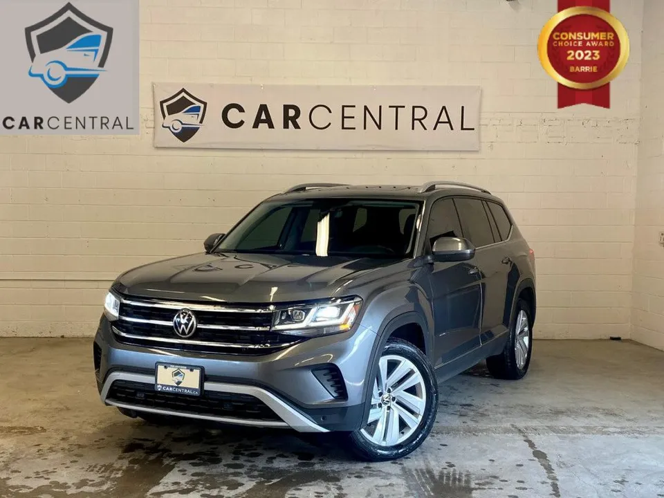 2021 Volkswagen Atlas Highline AWD| No Accident| Panoroof| Blind