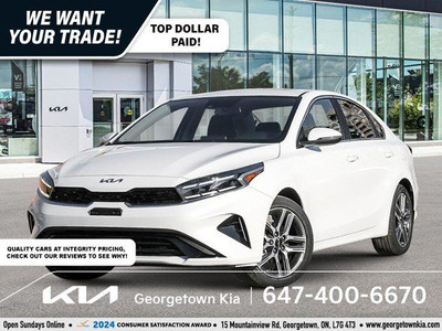 2024 Kia Forte SOLD! EX+ $196 B/W SUNROOF HTD STEERING SAFETY