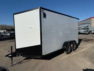 025 AMERALITE 7X14 Tandem 3500lb axles GVWR 7000lbs and cargo capacity of aproximately 4800lbs. This...