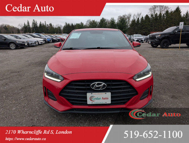 2019 Hyundai Veloster 2 YEAR POWERTRAIN WARRANTY | 2.0 GL Automa in Cars & Trucks in London - Image 4
