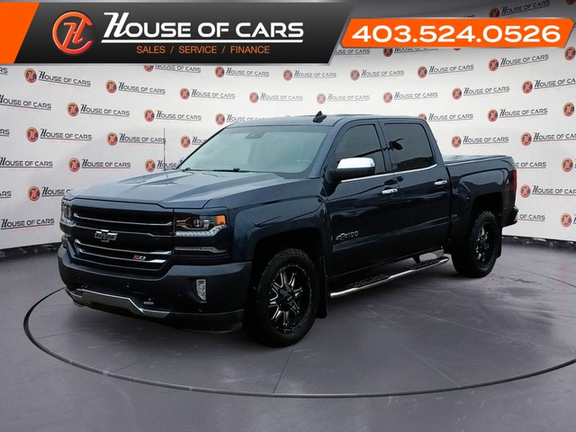 2018 Chevrolet Silverado 1500 4WD Crew Cab 143.5 LTZ w-1LZ in Cars & Trucks in Lethbridge