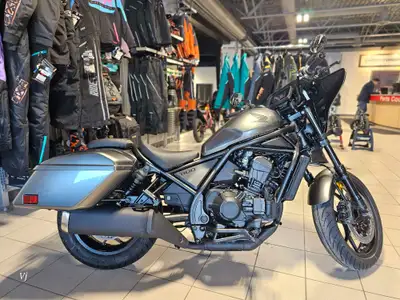 Honda Rebel 1100 Touring: Cruiser MotorcycleThe Honda Rebel 1100 Touring is cruising defined: its lo...