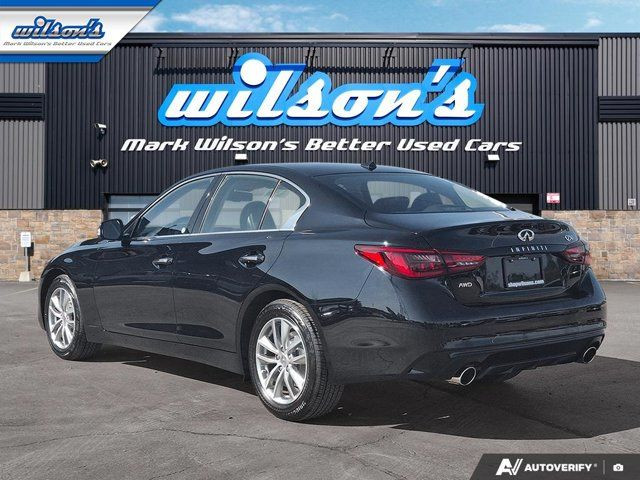 2021 INFINITI Q50 PURE AWD | Leather | Heated Seats | in Cars & Trucks in Guelph - Image 3