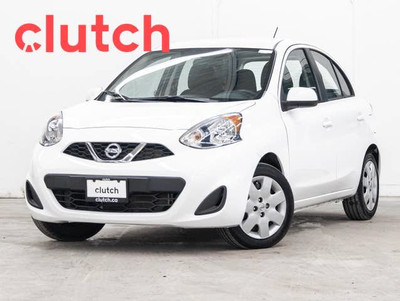 2019 Nissan Micra SV w/ Rearview Monitor, Bluetooth, A/C