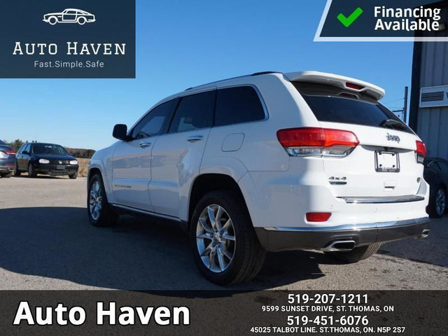 2014 Jeep Grand Cherokee SUMMIT | ECODIESEL | ACCIDENT FREE | in Cars & Trucks in London - Image 4