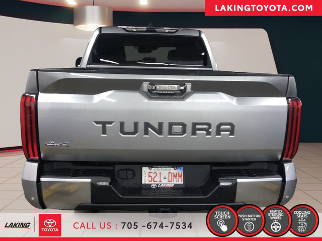 2023 Toyota Tundra Limited Hybrid 4X4 Crew Cab This Hybrid Turbo in Cars & Trucks in Sudbury - Image 3