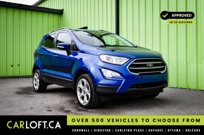 2021 Ford EcoSport SE 4WD • SUNROOF • HEATED SEATS • R-V CAM