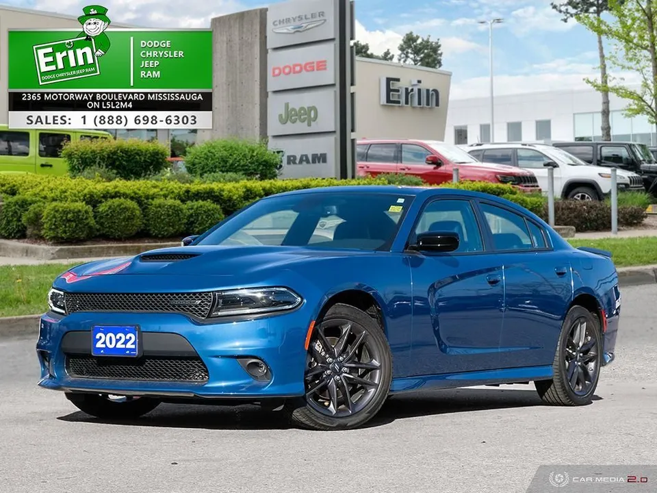 2022 Dodge Charger GT All wheel drive | Leather | Sunroof | Nav