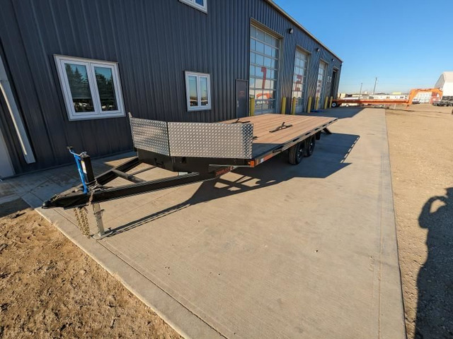 2024 Double A Trailers Pro Series Sled Trailer 8.5' X 20' (7000l in Cargo & Utility Trailers in Calgary - Image 2