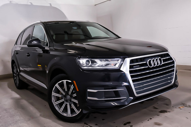 2018 Audi Q7 KOMFORT + 7 PASSAGERS + CUIR + TOIT OUVRANT PANO SI in Cars & Trucks in Laval / North Shore
