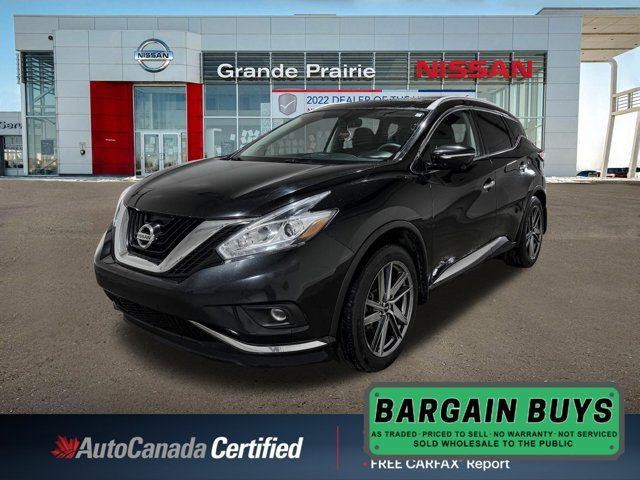 2015 Nissan Murano Platinum | One Owner | Leather | Sunroof in Cars & Trucks in Grande Prairie