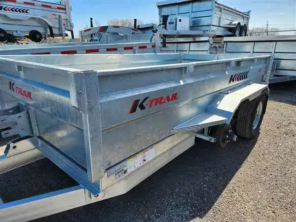 KTRAIL DUMP 6X12-10K TANDEM AXLE in Cargo & Utility Trailers in Barrie - Image 2