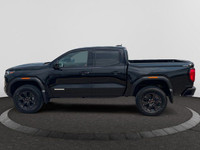 This 2025 GMC Canyon in Onyx Black is equipped with 4WD and Turbocharged Gas I4 2.7L/ engine. The GM... (image 1)