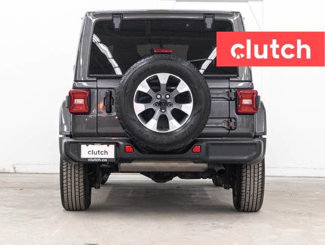 2021 Jeep Wrangler Unlimited Sahara 4WD w/ Uconnect 4C, Rearview in Cars & Trucks in Bedford - Image 4