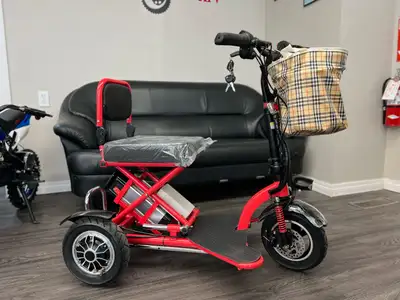 ALPHA MOBILITY SCOOTER FOLD-M The ALPHA FOLD-M is fully street legal, just like a bicycle, does not...